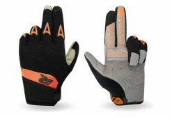 Racer 1927 Gants Longs Racer Gloves Gants Rock D3O Noir / Orange