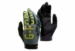 Gants Longs G-Form Sorata Noir / Jaune Noir / Gris