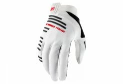 Paire De Gants 100% R-Core Argent Argent / Noir