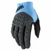 Paire De Gants 100% Geomatic Cyan / Charcoal Jaune