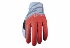 Five Gloves Paire De Gants Longs Enfant Five XR-Lite Split Rouge Fluo / Gris