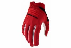 Gants Longs 100% R-Core Jaune Fluo Argent / Noir -Gants VTT Soldes Boutique unnamed file 5329