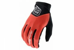 Gants Troy Lee Designs Ace 2.0 Mandarine Rose / Bleu
