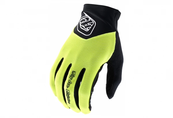 Gants Troy Lee Designs Ace 2.0 Jaune Orange / Noir 1 Gants Troy Lee Designs Ace 2.0 Jaune Orange / Noir