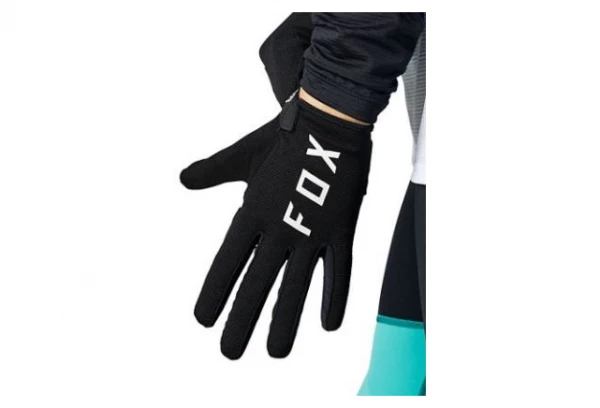 Gants Longs Femme Fox Ranger Gel Noir Noir / Blanc 3 Gants Longs Femme Fox Ranger Gel Noir Noir / Blanc – Image 3