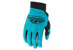 Gants Longs Femme Fly Racing Pro Lite Bleu Turquoise Noir