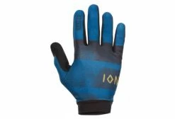Gants Longs Ion Scrub Bleu