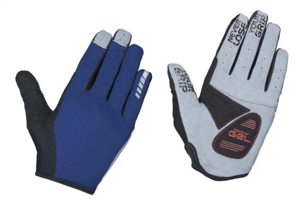 Gants Longs GripGrab Shark Padded Bleu Bleu / Noir 1 Gants Longs GripGrab Shark Padded Bleu Bleu / Noir
