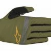 Gants Longs Alpinestars Aspen Pro Lite Vert Khaki Noir / Gris