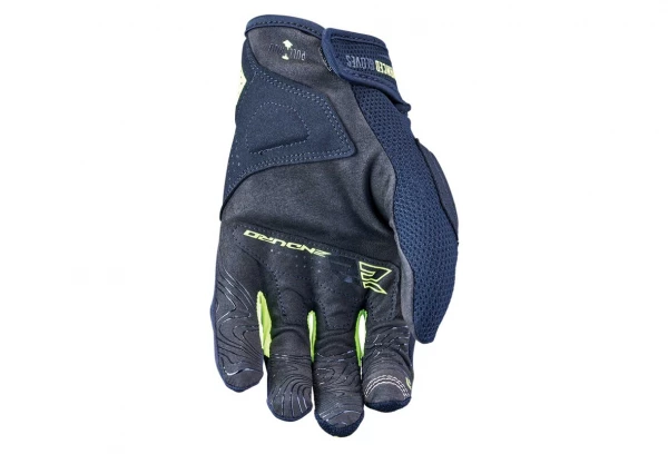 Gants Five Gloves Enduro 2 Noir / Jaune Fluo 2 Gants Five Gloves Enduro 2 Noir / Jaune Fluo – Image 2
