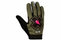 Paire De Gants Longs Muc-Off Rider Gloves Vert Gris