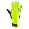 Gants Hiver Triban Velo 900 Jaune Fluo