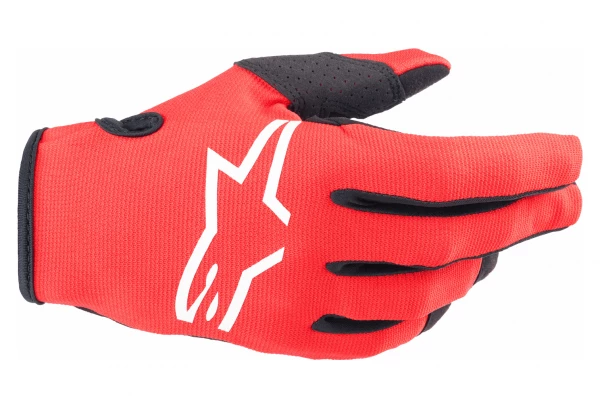 Gants Alpinestars Alps Rouge / Blanc 1 Gants Alpinestars Alps Rouge / Blanc