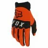 Paire De Gants Longs Fox Dirtpaw Orange Noir
