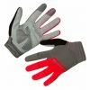 Paire De Gants Longs Endura Hummvee Plus II Rouge Rouge / Gris