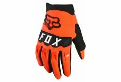 Paire De Gants Longs Enfant Fox Dirtpaw Jaune Fluo Noir -Gants VTT Soldes Boutique unnamed file 991