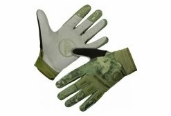 Endura Gants Coupe-vent SingleTrack Vert Olive